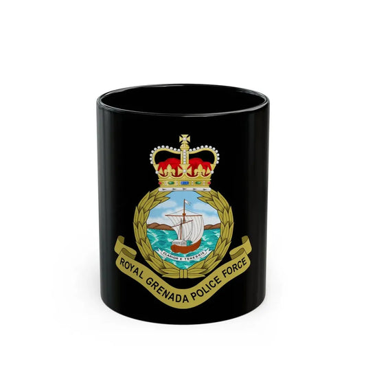 Royal Grenada Police Force - Black Coffee Mug 11oz - Go Mug Yourself