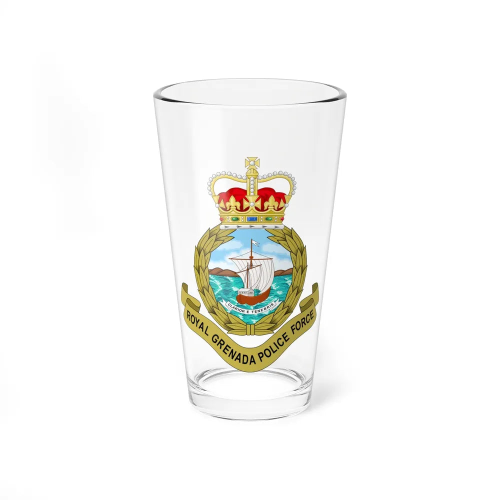 Royal Grenada Police Force - Pint Glass 16oz-16oz-Go Mug Yourself