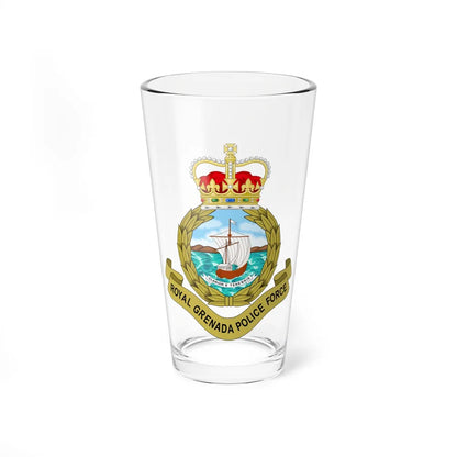 Royal Grenada Police Force - Pint Glass 16oz-16oz-Go Mug Yourself