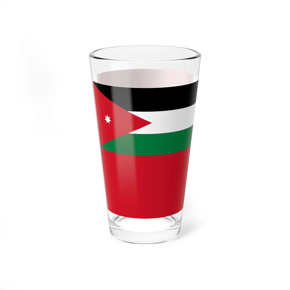 Royal Jordanian Army Flag (Jordan) Pint Glass 16oz - Go Mug Yourself