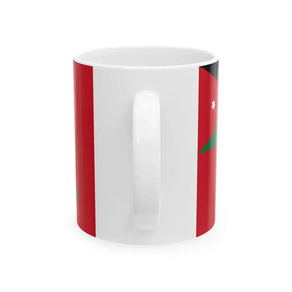 Royal Jordanian Army Flag (Jordan) White Coffee Mug - Go Mug Yourself