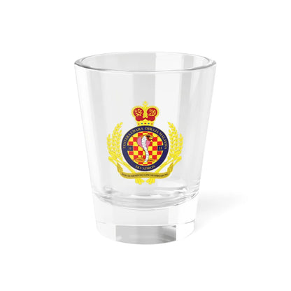 Royal Malaysian Airforce 11 Squadron (Malaysia) (Coat of Arms) Shot Glass 1.5oz 1.5oz - Go Mug Yourself