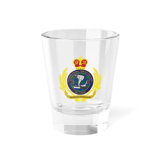 Royal Malaysian Airforce 19 Squadron (Malaysia) (Coat of Arms) Shot Glass 1.5oz 1.5oz - Go Mug Yourself