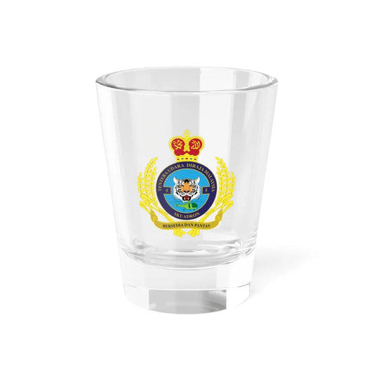 Royal Malaysian Airforce 5 Squadron (Malaysia) (Coat of Arms) Shot Glass 1.5oz 1.5oz - Go Mug Yourself