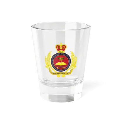 Royal Malaysian Airforce Training Division (Malaysia) (Coat of Arms) Shot Glass 1.5oz - Go Mug Yourself