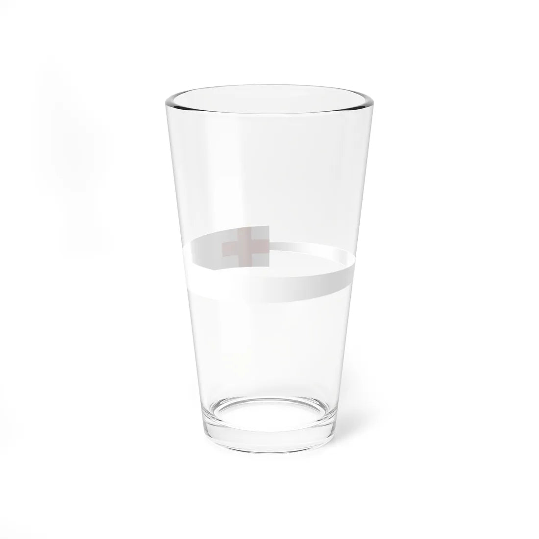 Royal Navy commissioning pennant (United Kingdom) Pint Glass 16oz 16oz - Go Mug Yourself