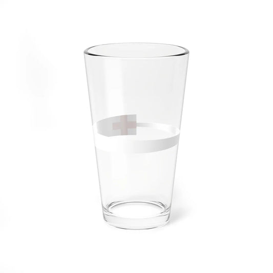 Royal Navy commissioning pennant (United Kingdom) Pint Glass 16oz 16oz - Go Mug Yourself