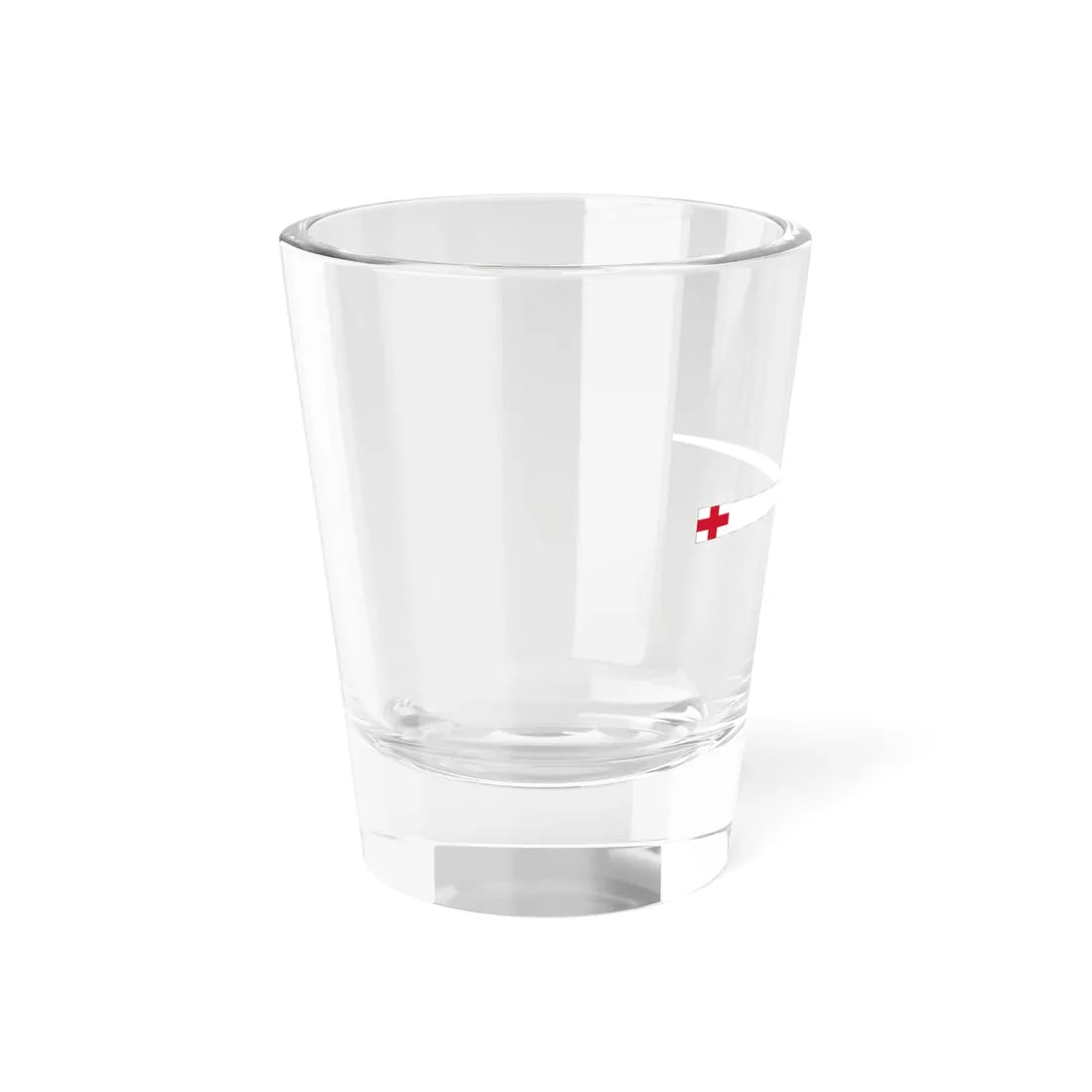 Royal Navy commissioning pennant with outline (Australia) Shot Glass 1.5oz - Go Mug Yourself