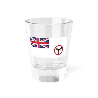 Royal Niger Company flag (United Kingdom) Shot Glass 1.5oz 1.5oz - Go Mug Yourself