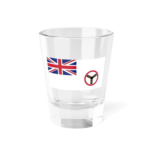 Royal Niger Company flag (United Kingdom) Shot Glass 1.5oz 1.5oz - Go Mug Yourself