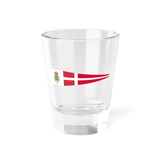 Royal Pennant of Denmark (Denmark) Shot Glass 1.5oz 1.5oz - Go Mug Yourself