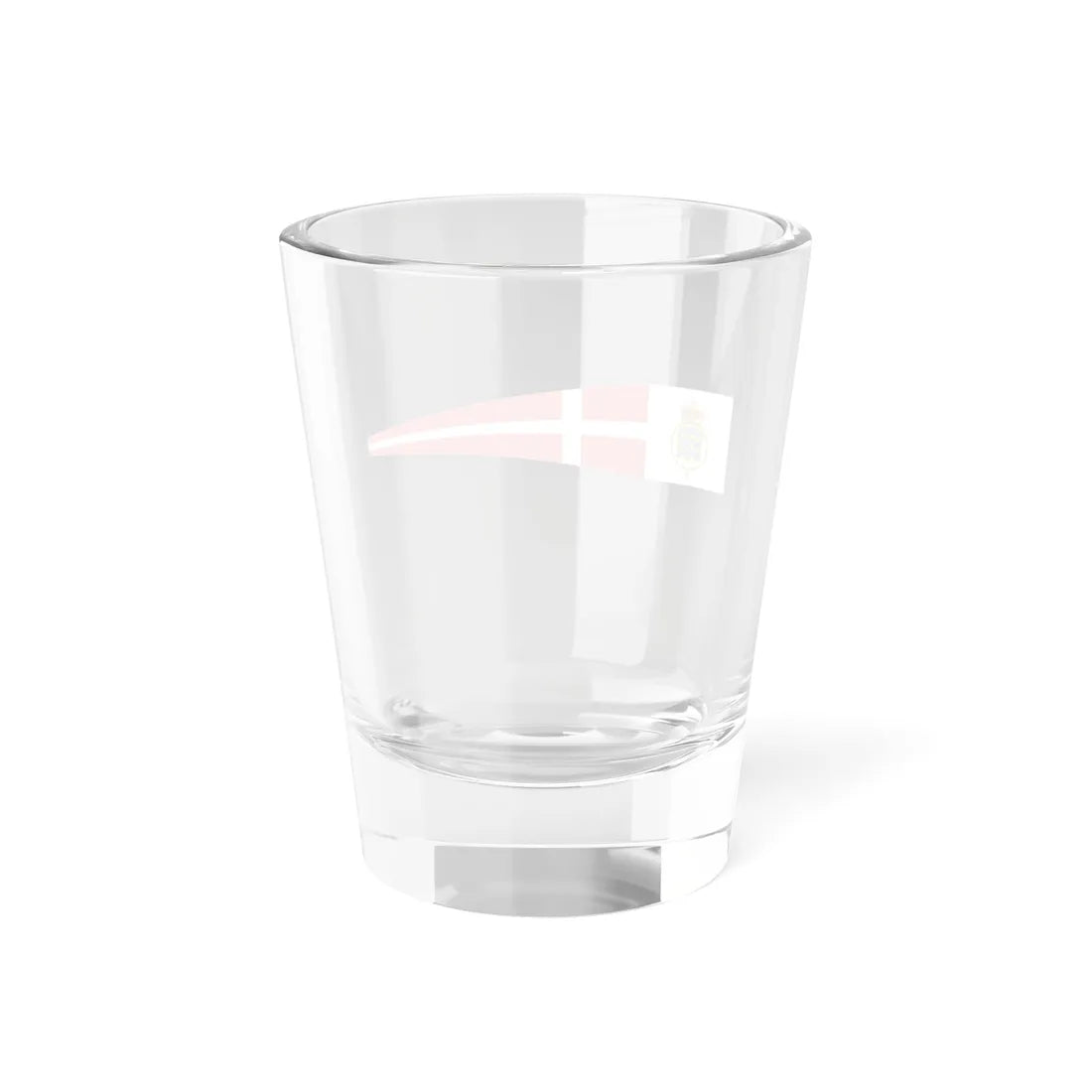 Royal Pennant of Denmark (Denmark) Shot Glass 1.5oz - Go Mug Yourself