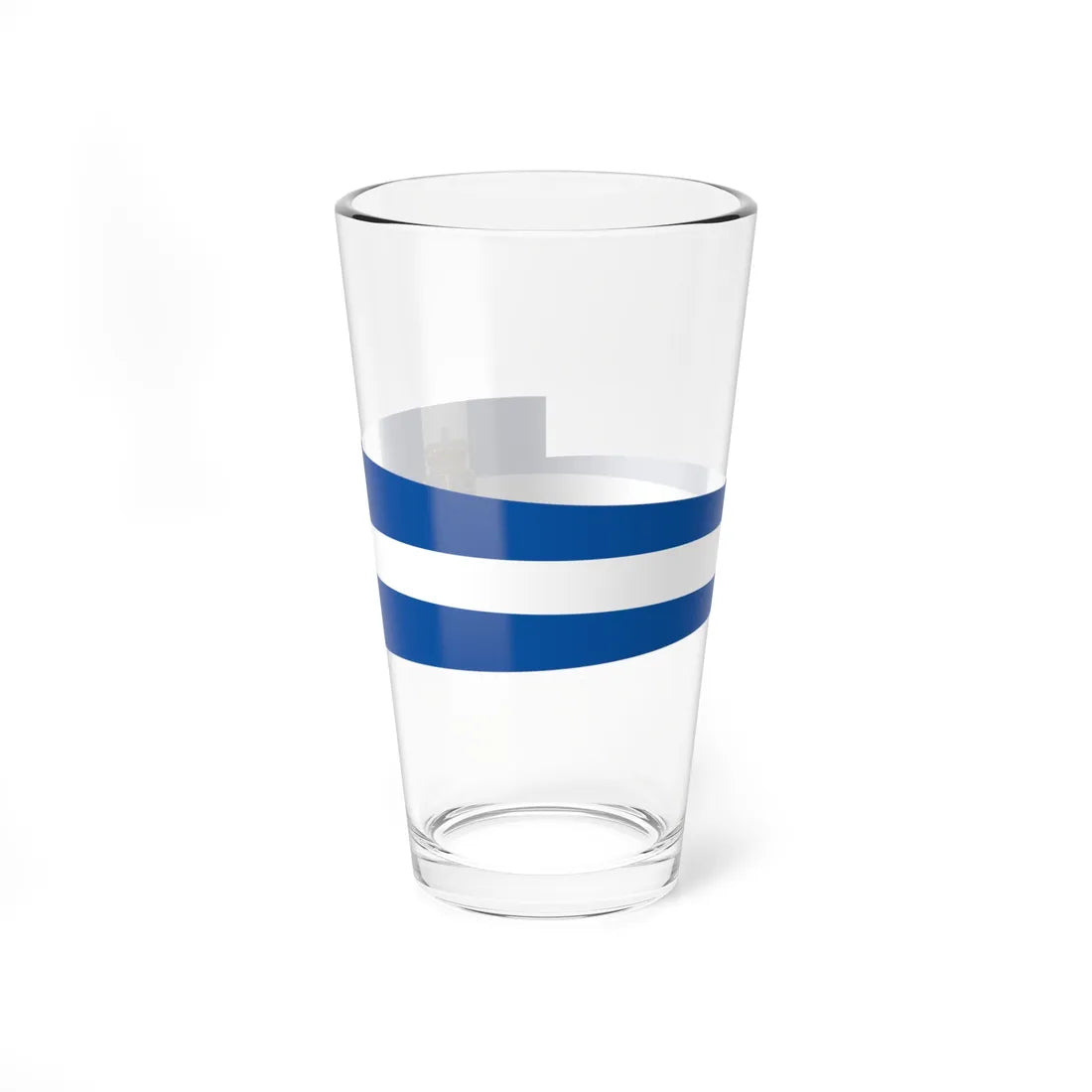 Royal Pennant of the Kingdom of Greece 1936-1967 (Greece) Pint Glass 16oz 16oz - Go Mug Yourself