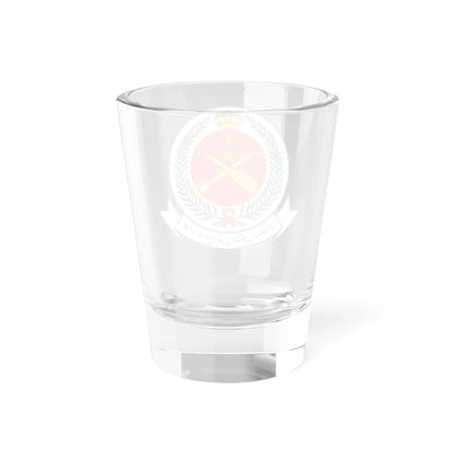 Royal Saudi Air Defense Forces Logo2 (Saudi Arabia) (Coat of Arms) Shot Glass 1.5oz - Go Mug Yourself