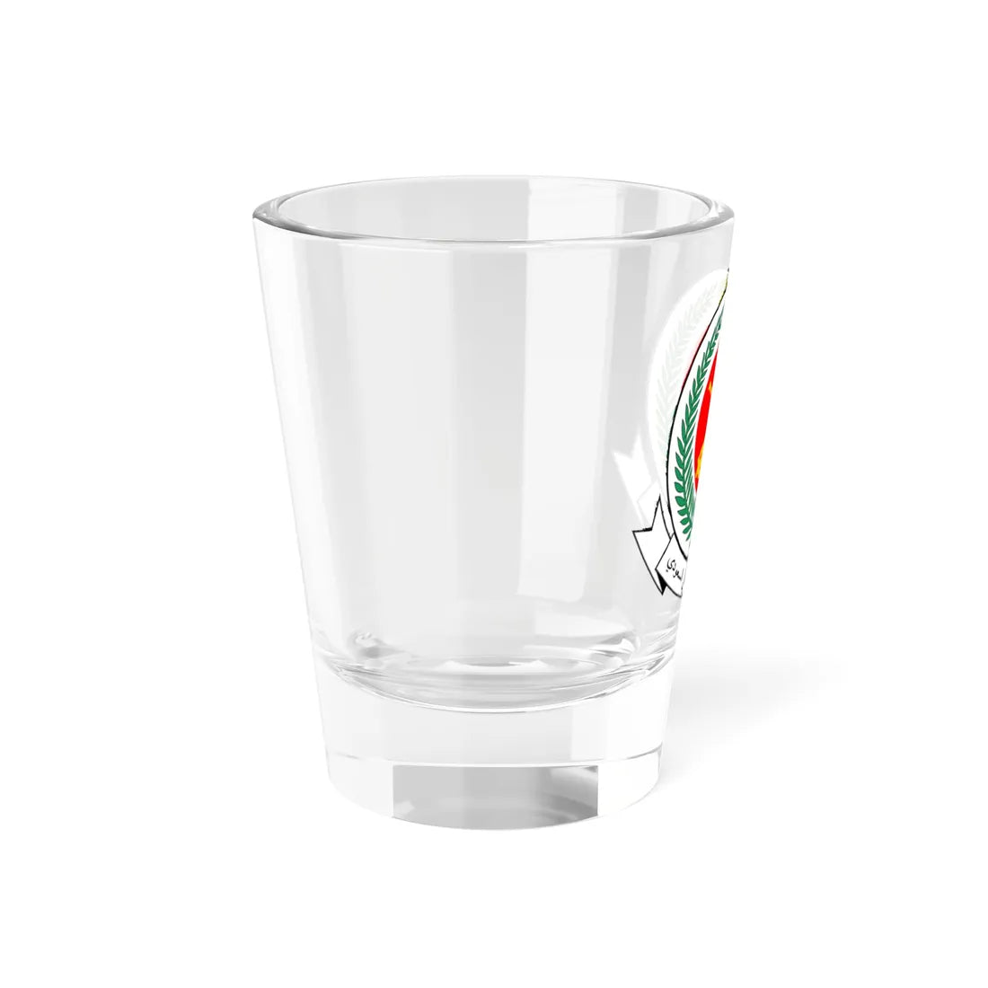 Royal Saudi Air Defense Forces Logo2 (Saudi Arabia) (Coat of Arms) Shot Glass 1.5oz - Go Mug Yourself