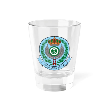 Royal Saudi Air Force embelm (Saudi Arabia) (Coat of Arms) Shot Glass 1.5oz 1.5oz - Go Mug Yourself