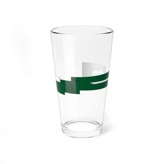 Royal Saudi Navy commissioning pennant (Saudi Arabia) Pint Glass 16oz 16oz - Go Mug Yourself