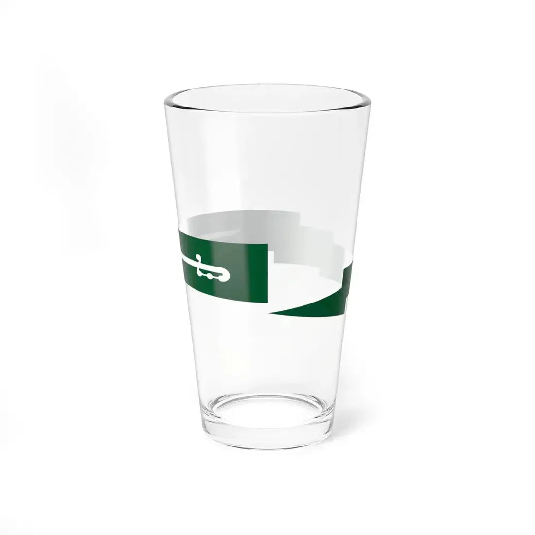 Royal Saudi Navy commissioning pennant (Saudi Arabia) Pint Glass 16oz - Go Mug Yourself