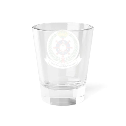 Royal Saudi Navy Logo (Saudi Arabia) (Coat of Arms) Shot Glass 1.5oz - Go Mug Yourself