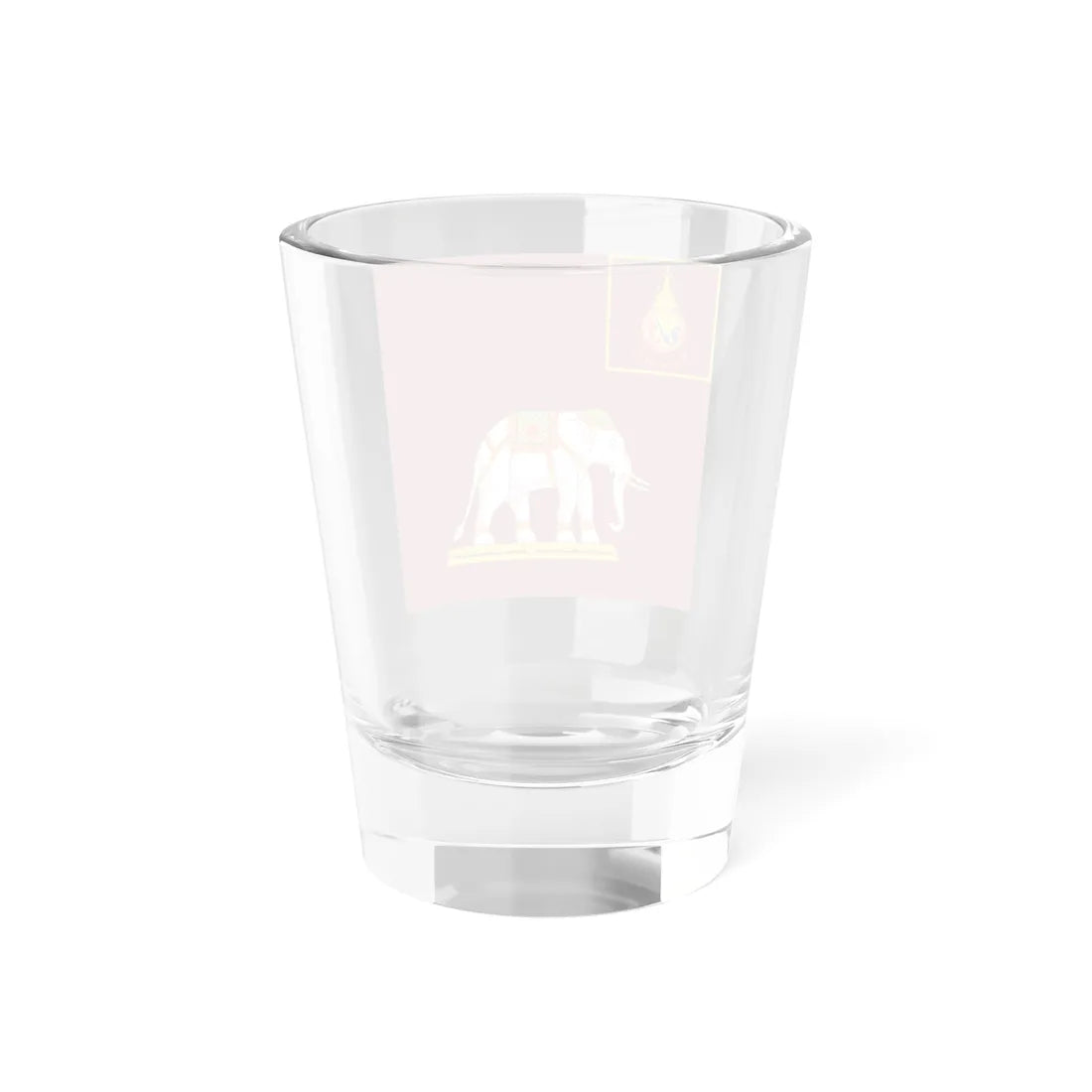 Royal Siamese Army Unit Colours King Rama V (Thailand) Shot Glass 1.5oz - Go Mug Yourself