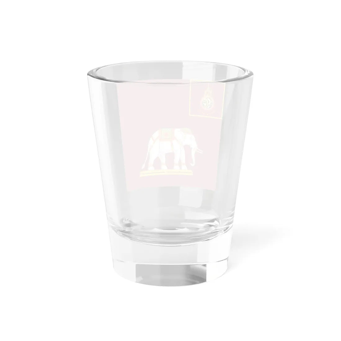 Royal Siamese Army Unit Colours King Rama VI (Thailand) Shot Glass 1.5oz - Go Mug Yourself