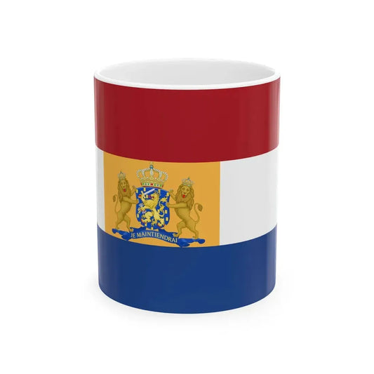 Royal Standard of a Prince of the Netherlands 1815-1908 (Netherlands) White Coffee Mug 11oz - Go Mug Yourself