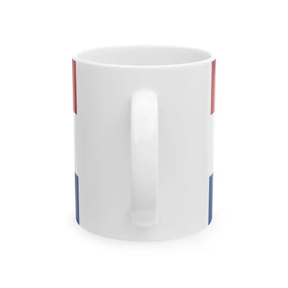 Royal Standard of a Prince of the Netherlands 1815-1908 (Netherlands) White Coffee Mug - Go Mug Yourself