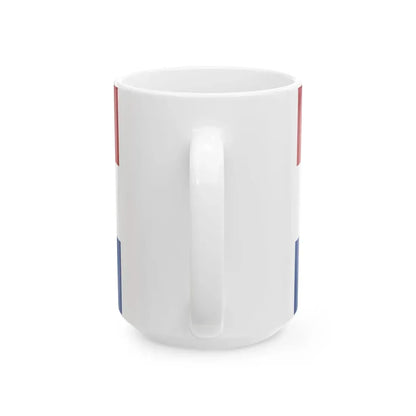Royal Standard of a Prince of the Netherlands 1815-1908 (Netherlands) White Coffee Mug - Go Mug Yourself