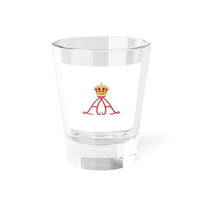 Royal Standard of Albert II of Monaco (Monaco) Shot Glass 1.5oz 1.5oz - Go Mug Yourself