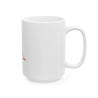 Royal Standard of Albert II of Monaco (Monaco) White Coffee Mug - Go Mug Yourself