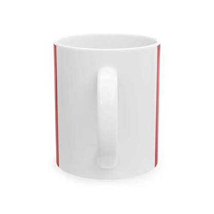 Royal Standard of Amanullah Khan reverse (Afghanistan) White Coffee Mug - Go Mug Yourself
