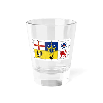 Royal Standard of Australia 1962-2022 (Australia) Shot Glass 1.5oz 1.5oz - Go Mug Yourself