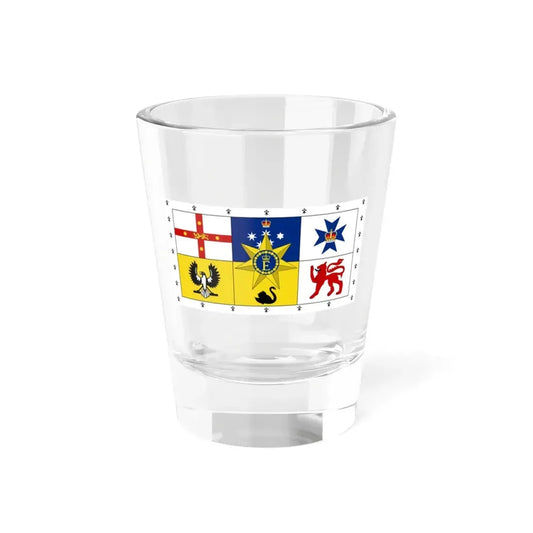 Royal Standard of Australia 1962-2022 (Australia) Shot Glass 1.5oz 1.5oz - Go Mug Yourself