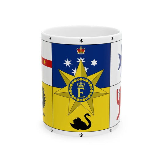 Royal Standard of Australia 1962-2022 (Australia) White Coffee Mug 11oz - Go Mug Yourself