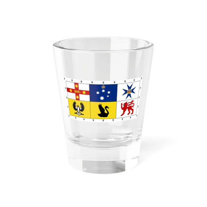 Royal Standard of Australia (Australia) Shot Glass 1.5oz 1.5oz - Go Mug Yourself