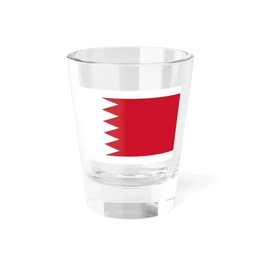Royal Standard of Bahrain 1972-2002 (Bahrain) Shot Glass 1.5oz 1.5oz - Go Mug Yourself