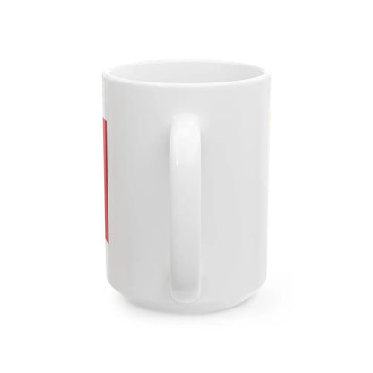 Royal Standard of Bahrain (Bahrain) White Coffee Mug - Go Mug Yourself