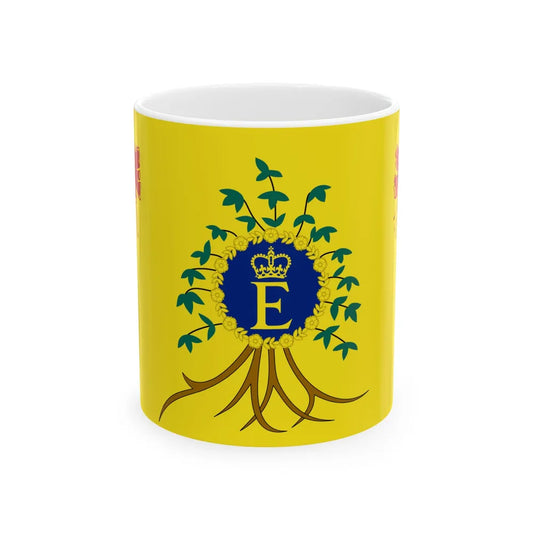 Royal Standard of Barbados 1975-2021 (Barbados) White Coffee Mug 11oz - Go Mug Yourself