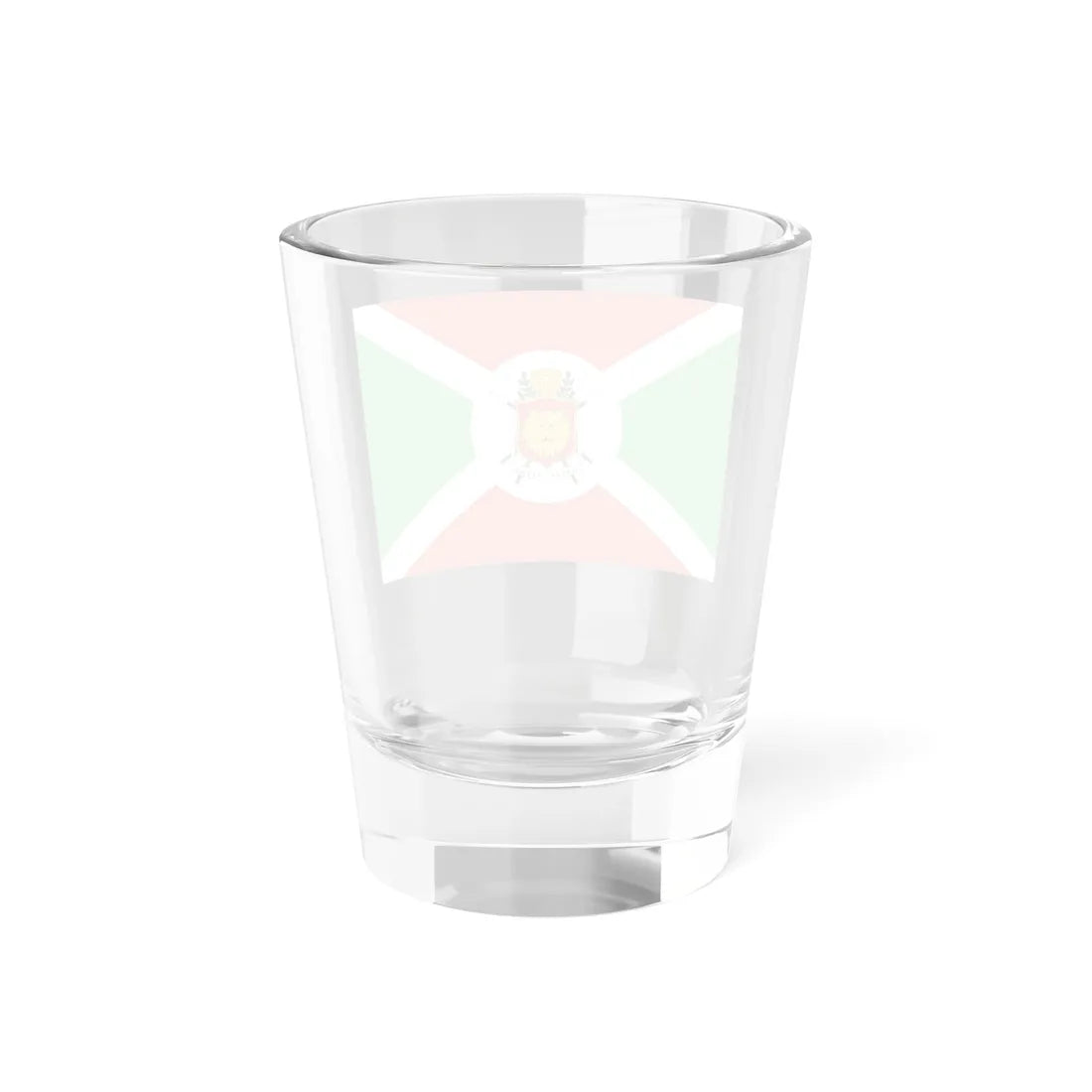 Royal Standard of Burundi 1962-1966 (Burundi) (Coat of Arms) Shot Glass 1.5oz - Go Mug Yourself