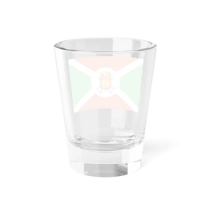 Royal Standard of Burundi 1962-1966 (Burundi) (Coat of Arms) Shot Glass 1.5oz - Go Mug Yourself