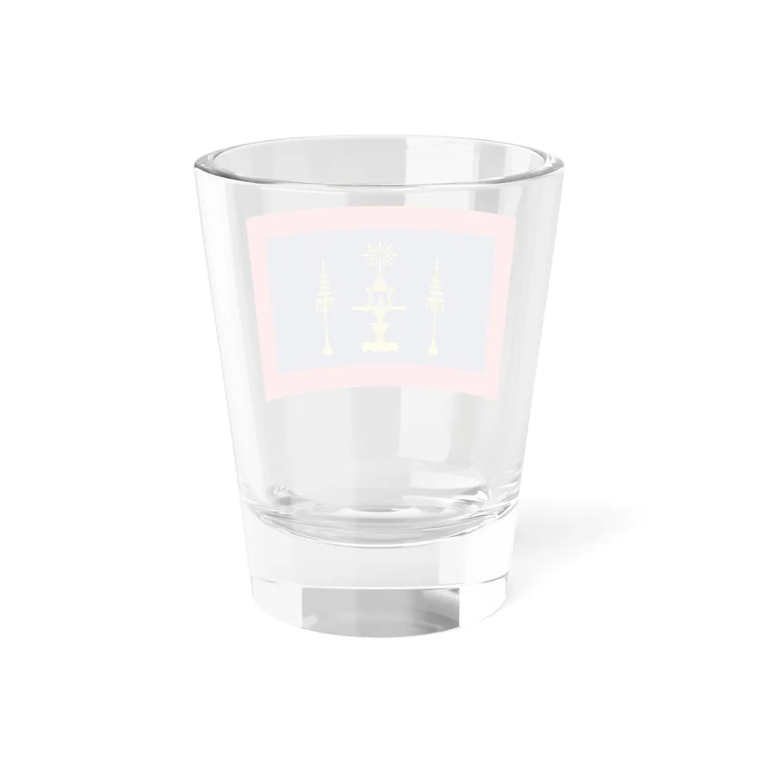 Royal Standard of Cambodia Pre-1993 (Cambodia) Shot Glass 1.5oz - Go Mug Yourself