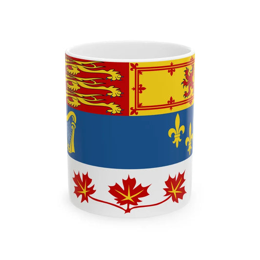 Royal Standard of Canada 1-2 (Canada) White Coffee Mug 11oz - Go Mug Yourself