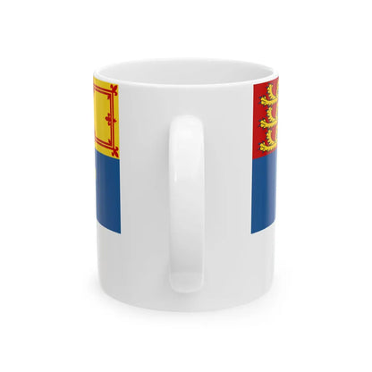 Royal Standard of Canada 1-2 (Canada) White Coffee Mug - Go Mug Yourself