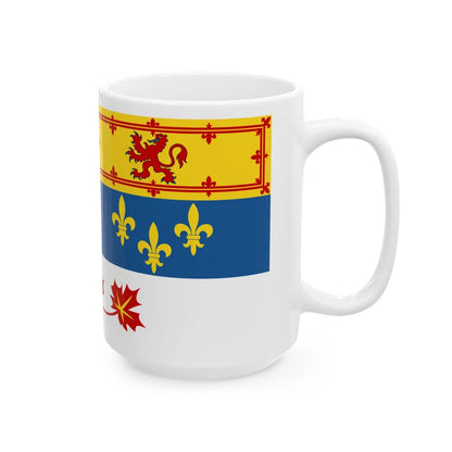 Royal Standard of Canada 1-2 (Canada) White Coffee Mug - Go Mug Yourself