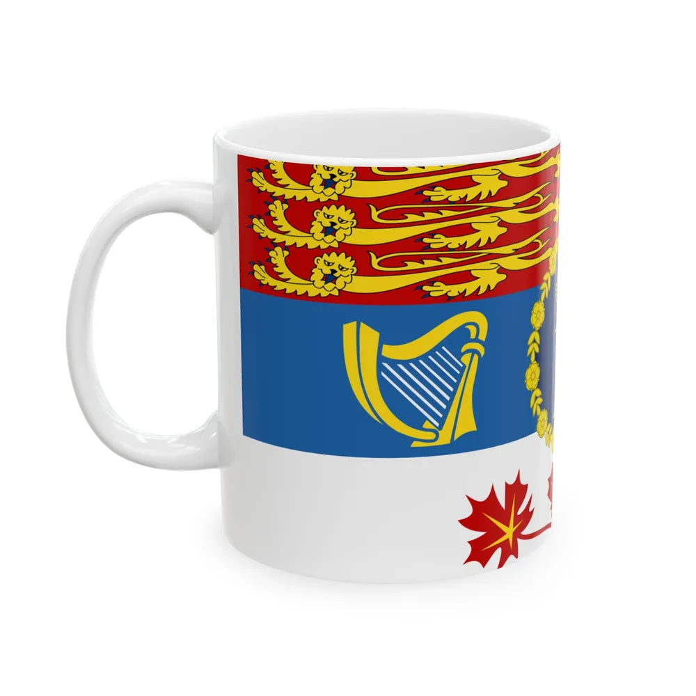 Royal Standard of Canada 1962-2022 (Canada) White Coffee Mug - Go Mug Yourself
