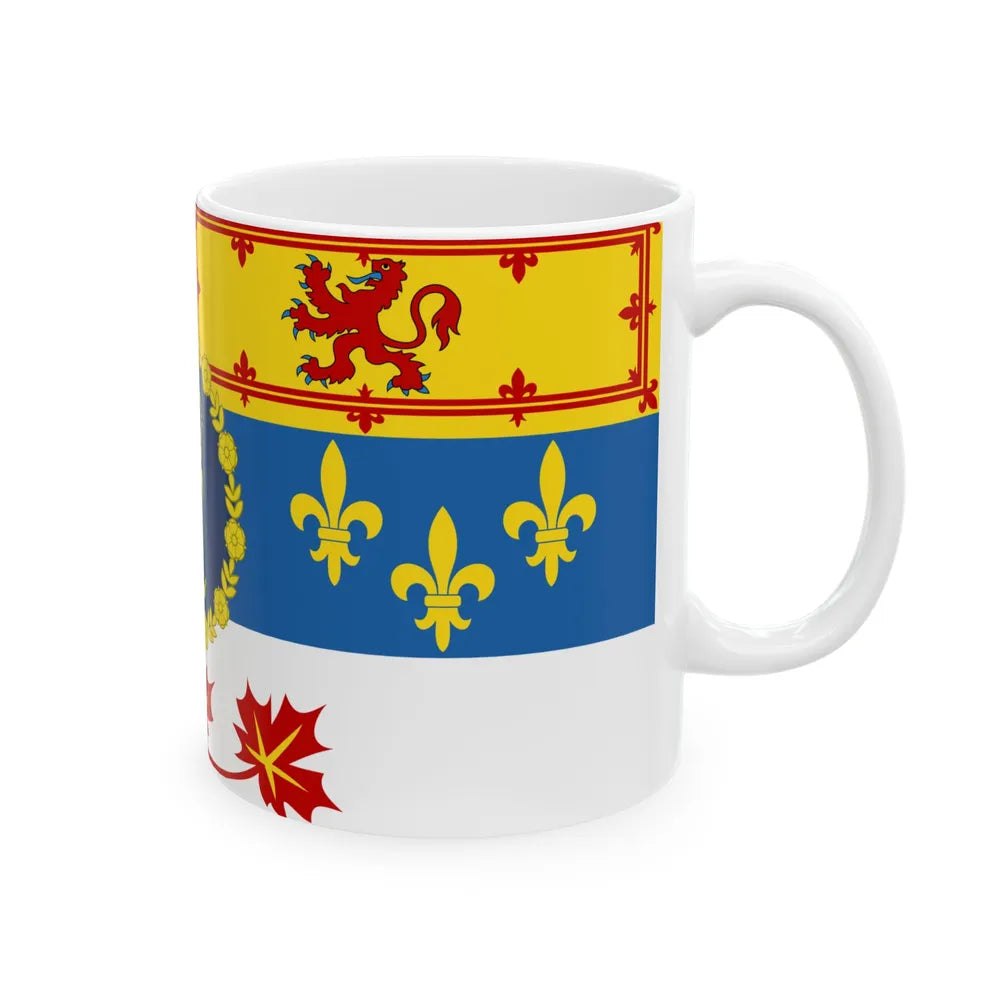 Royal Standard of Canada 1962-2022 (Canada) White Coffee Mug - Go Mug Yourself