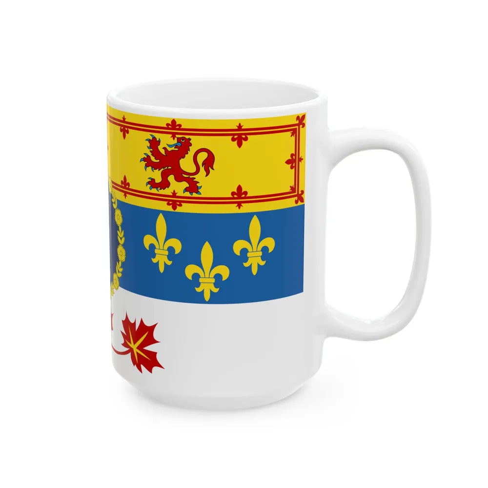 Royal Standard of Canada 1962-2022 (Canada) White Coffee Mug - Go Mug Yourself