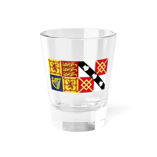 Royal Standard of Diana Queen Consort in Scotland (Scotland) Shot Glass 1.5oz 1.5oz - Go Mug Yourself