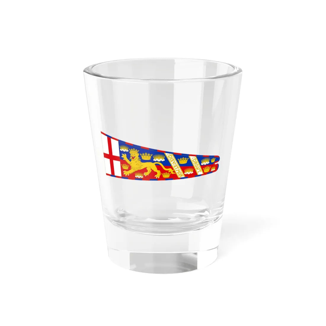 Royal Standard of Edward III of England (England) Shot Glass 1.5oz 1.5oz - Go Mug Yourself