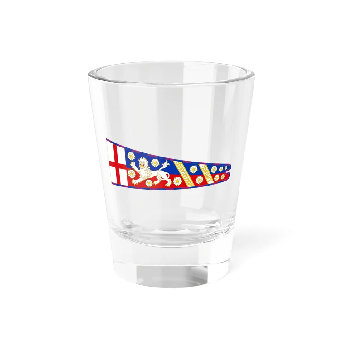 Royal Standard of Edward IV of England Lion of March (England) Shot Glass 1.5oz 1.5oz - Go Mug Yourself